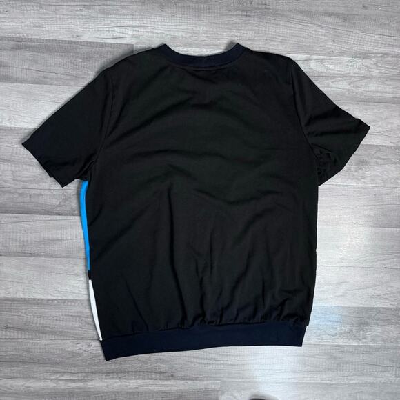 Vintage 80s Fritzi Woman Colorblock Geometric Tee Shirt 2X Plus Size Reto - Picture 3 of 4